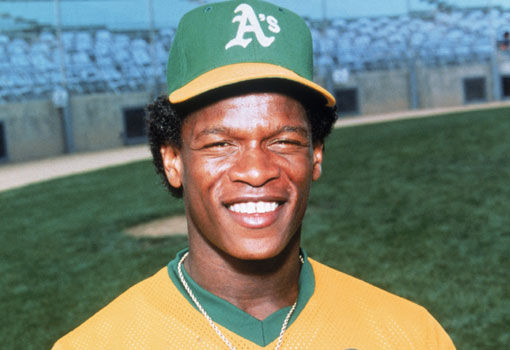 Rickey Henderson v drese Oaklandu