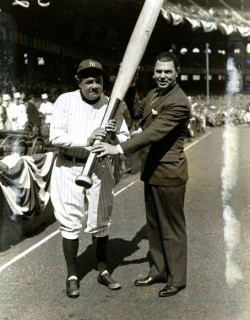 Babe Ruth a Jack Dempsey