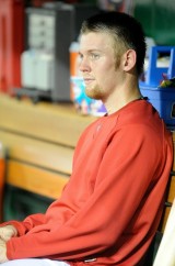 Stephen Strasburg na lavice Nationals