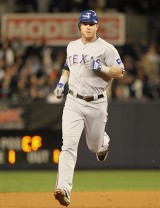 Josh Hamilton obh mety po svm homerunu