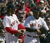 Manny Ramirez a Johny Damon