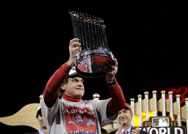 Tony La Russa s trofej pro vtze WS