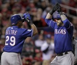 Adrian Beltre a Mike Napoli