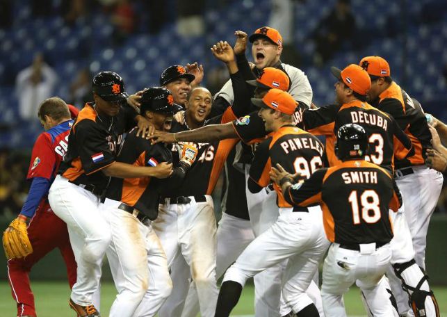 Nizozemci slavc historick postup do semifinle World Baseball Classic